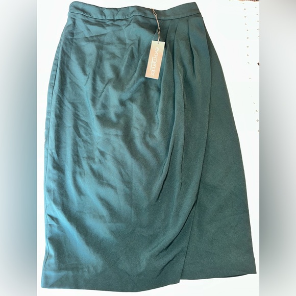 NY&CO Eva Mendes Line Emerald Green Pencil Skirt - Picture 1 of 7